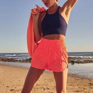 We the free orange shorts